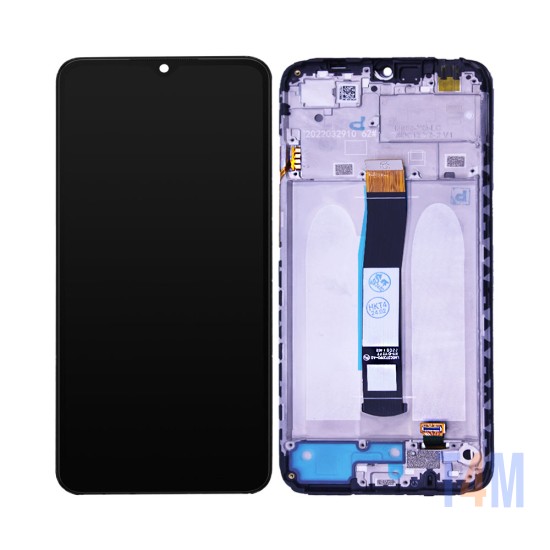 Touch+Display+Frame Xiaomi Redmi 10c/10 Power/Poco C40 4g (2022) Preto